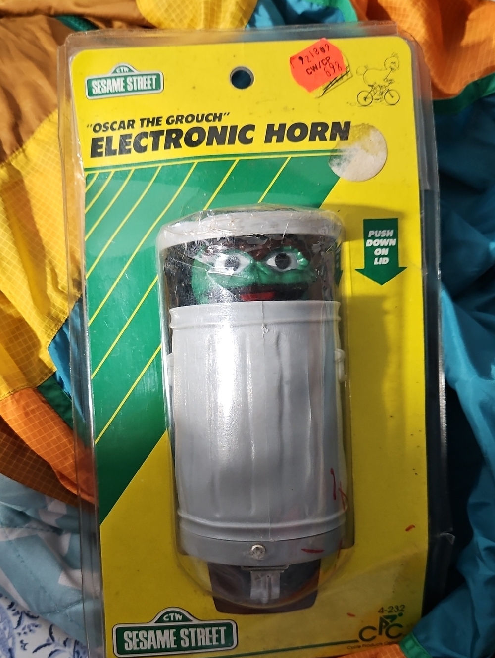 Vintage Sesame Street Electronic horn